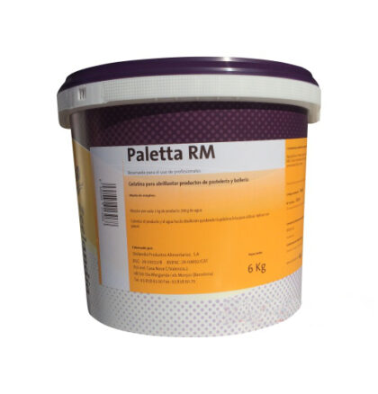 GELATINA EN CALIENTE PALETTA RM (CUBO 6kg)