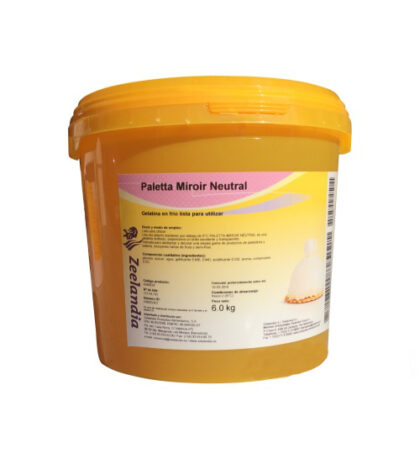 GELATINA EN FRÍO PALETTA MIROIR NEUTRAL (CUBO 6kg)