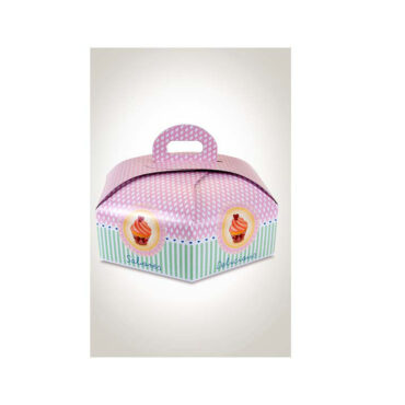 CAJA DE TARTA HEXAGONAL 27 CMS (Ud)