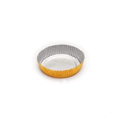 CÁPSULAS REDONDAS ALUMINIO ORO 8/96 (CAJA 1500Uds)