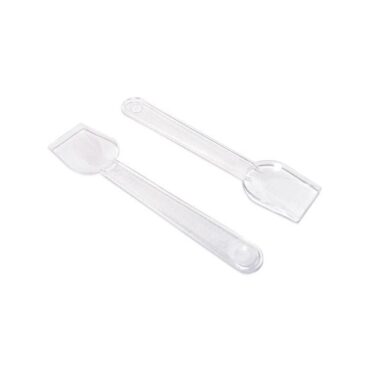 CUCHARITAS PLASTICO HELADOS 9.5cm (BOLSA 1 kg)