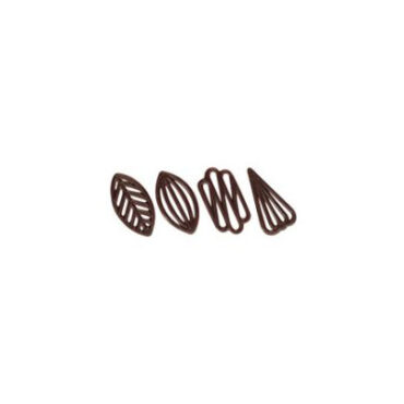 DECORACIÓN CHOCOLATE FILIGRANAS 6CM (575 Uds)
