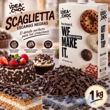 SCAGLIETTA - ESCAMAS NEGRAS (CAJA 1Kg)