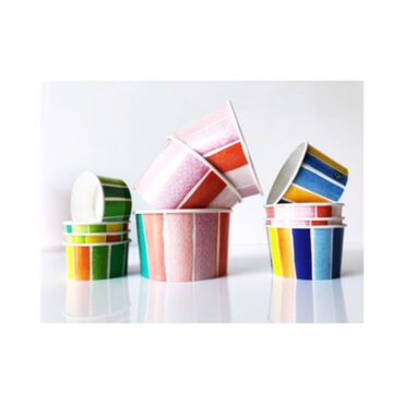 TARRINAS 17 HELADOS PAPEL POLITENADO 120cc (200Uds)