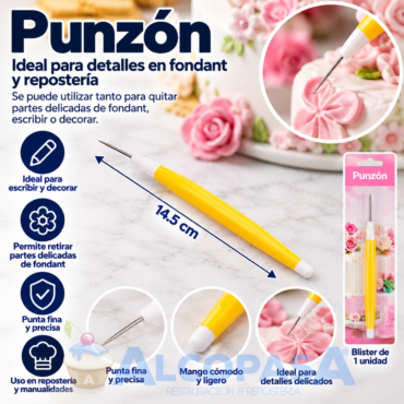 PUNZÓN PARA EL FONDANT (Ud)
