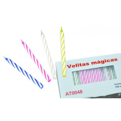 VELAS MAGICAS (CAJA 100Uds)