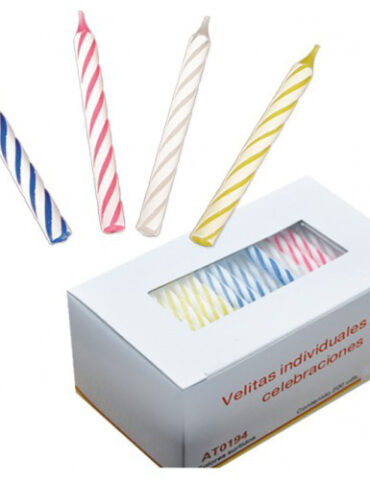 VELAS CORRIENTES (CAJA 200Uds)