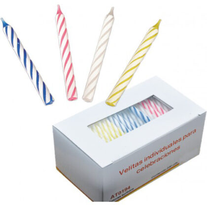 VELAS CORRIENTES (CAJA 200Uds)
