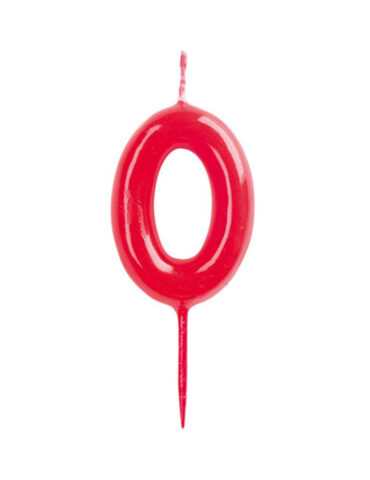 VELAS CONICAS 4CM Nº0 (CAJA 12Uds)