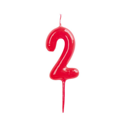 VELAS CONICAS 4CM Nº2 (CAJA 12Uds)