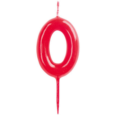 VELAS CONICAS 6CM Nº0 (CAJA 10Uds)