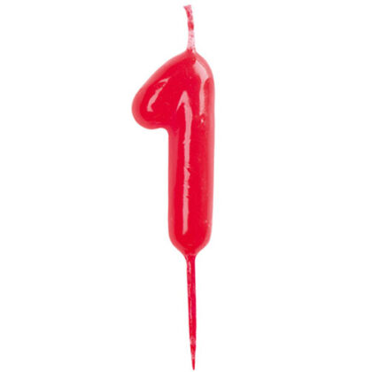 VELAS CONICAS 6CM Nº1 (CAJA 10Uds)