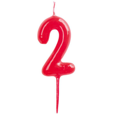 VELAS CONICAS 6CM Nº2 (CAJA 10Uds)