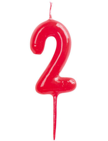 VELAS CONICAS 6CM Nº2 (CAJA 10Uds)