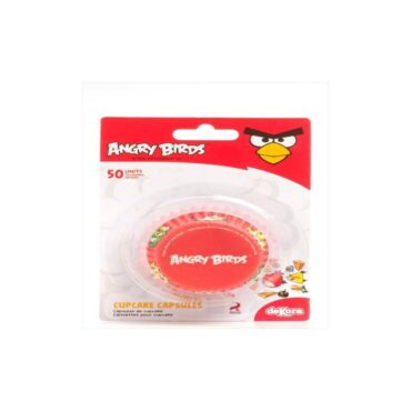 CÁPSULAS CUPCAKE "ANGRY BIRDS" (50Uds)