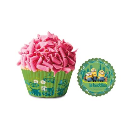 CÁPSULAS CUPCAKE "MINIONS" (50Uds) - Imagen 2