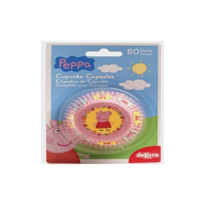 CÁPSULAS CUPCAKE "PEPA PIG" (50Uds)