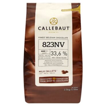 COBERTURA PURA CALLEBAUT CON LECHE 823(BOLSA 2.5kg)