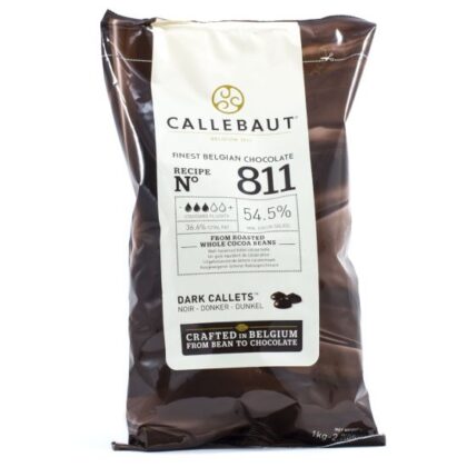 COBERTURA PURA CALLEBAUT NEGRA 811NV (BOLSA 2.5kg)
