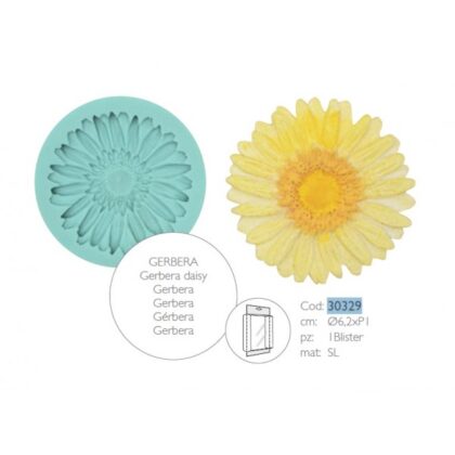MOLDE SILICONA GERBERA 30329 (Ud)