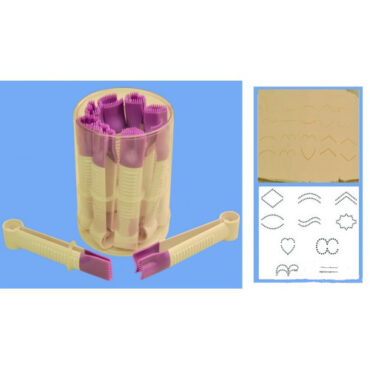 PINZAS PARA BORDES MORADAS (10 Uds)