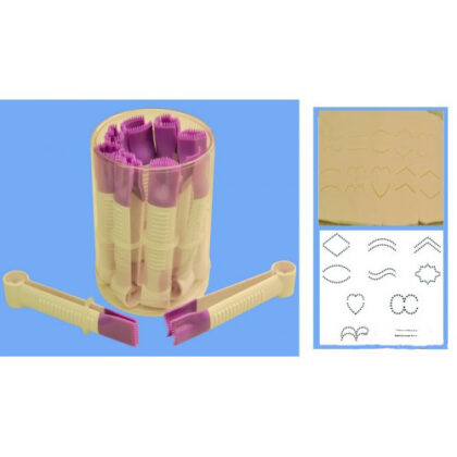 PINZAS PARA BORDES MORADAS (10 Uds)