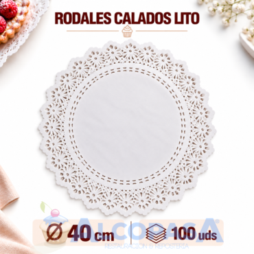 RODALES CALADOS LITO Ø40CMS (100Uds)