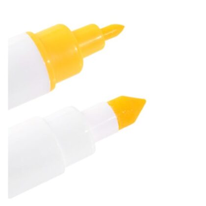 ROTULADOR AMARILLO DOBLE PUNTA (Ud)