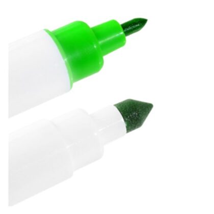 ROTULADOR VERDE DOBLE PUNTA (Ud)