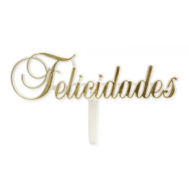 ROTULOS-CARTELES PLÁSTICO FELICIDADES (24Uds)