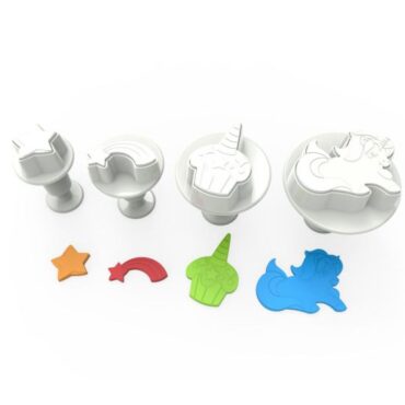 CORTADORES CON EXPULSOR UNICORNIO (SET 4Uds)