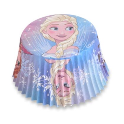 CÁPSULAS CUPCAKE "FROZEN" Ø7cm (BLISTER 50Uds)