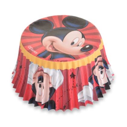 CÁPSULAS CUPCAKE "MICKEY" Ø7cm (BLISTER 50Uds)
