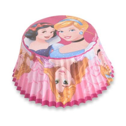 CÁPSULAS CUPCAKE "PRINCESAS" Ø7cm (BLISTER 50Uds)