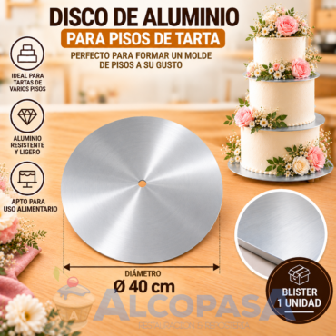 DISCO ALUMINIO 40cm (Ud)