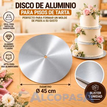 DISCO ALUMINIO 45cm (Ud)