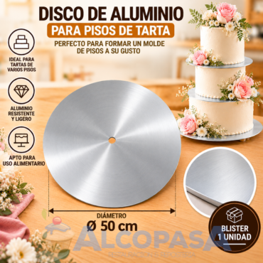 DISCO ALUMINIO 50cm (Ud)