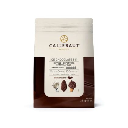 COBERTURA CALLEBAUT ICE DARK 811 (BOLSA 2.5Kg)