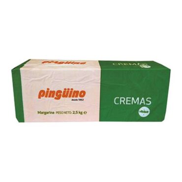 MARGARINA CREMA PINGUINO VERDE (BLOQUE 2.5Kg)