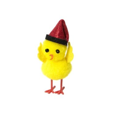 POLLITO CON GORRO 5cm (CAJA 36Uds)