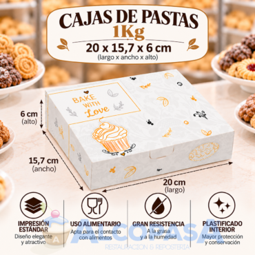 CAJAS DE PASTAS 1Kg (Ud)