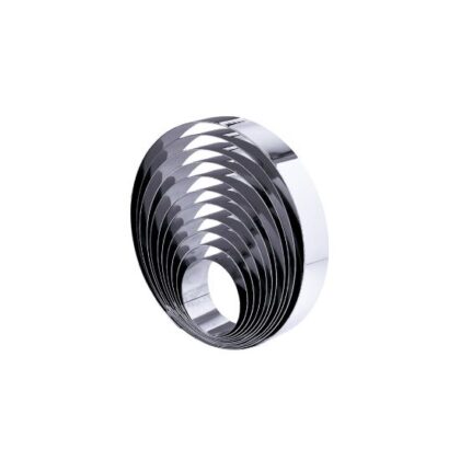 MOLDE ARO INOX. Ø24x4.5 cm (Ud)