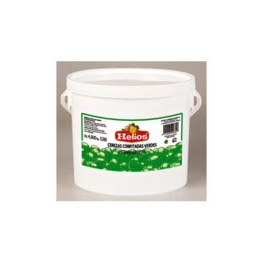 CEREZAS ESCURRIDAS MITADES "VERDE" (CUBO 4kg)