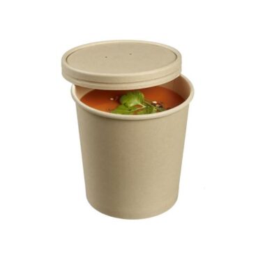 BOTE DE BAMBÚ C/T Ø10x9.5cm (450ml) (CAJA 25Uds)