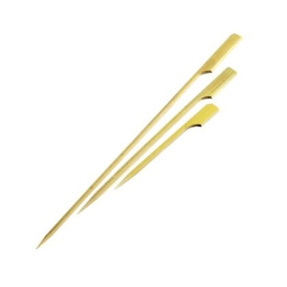 BROCHETAS DE BAMBÚ "GOLF" 21cm (CAJA 200Uds)