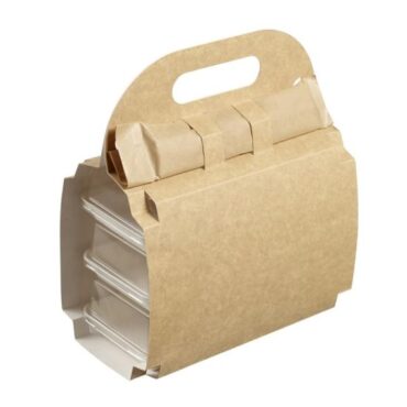 CAJA KANOPÉE DE KRAFT 22x10x23cm (Ud)