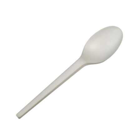 CUCHARAS BLANCAS CPLA 17cm (CAJA 100Uds)