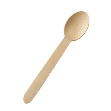 CUCHARAS DE MADERA 16x3.5cm (CAJA 50Uds)