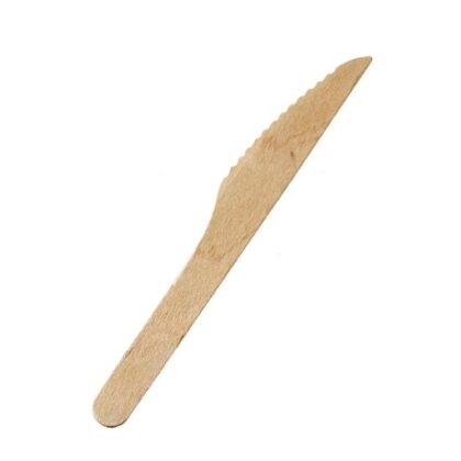 CUCHILLO DE MADERA 16x2cm (CAJA 50Uds)