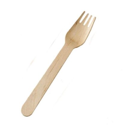 TENEDORES DE MADERA 16x3cm (CAJA 50Uds)